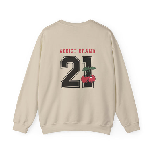 Addict brand 21,Chery Unisex Heavy Blend™ Crewneck Sweatshirt