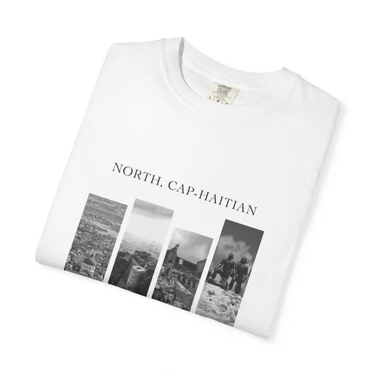 Haitian Pride T-shirt, Unisex Garment-Dyed Tee.