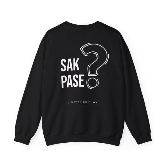 Sak Pase? Crewneck Sweatshirt — Limited Edition Haitian Creole Question Tee