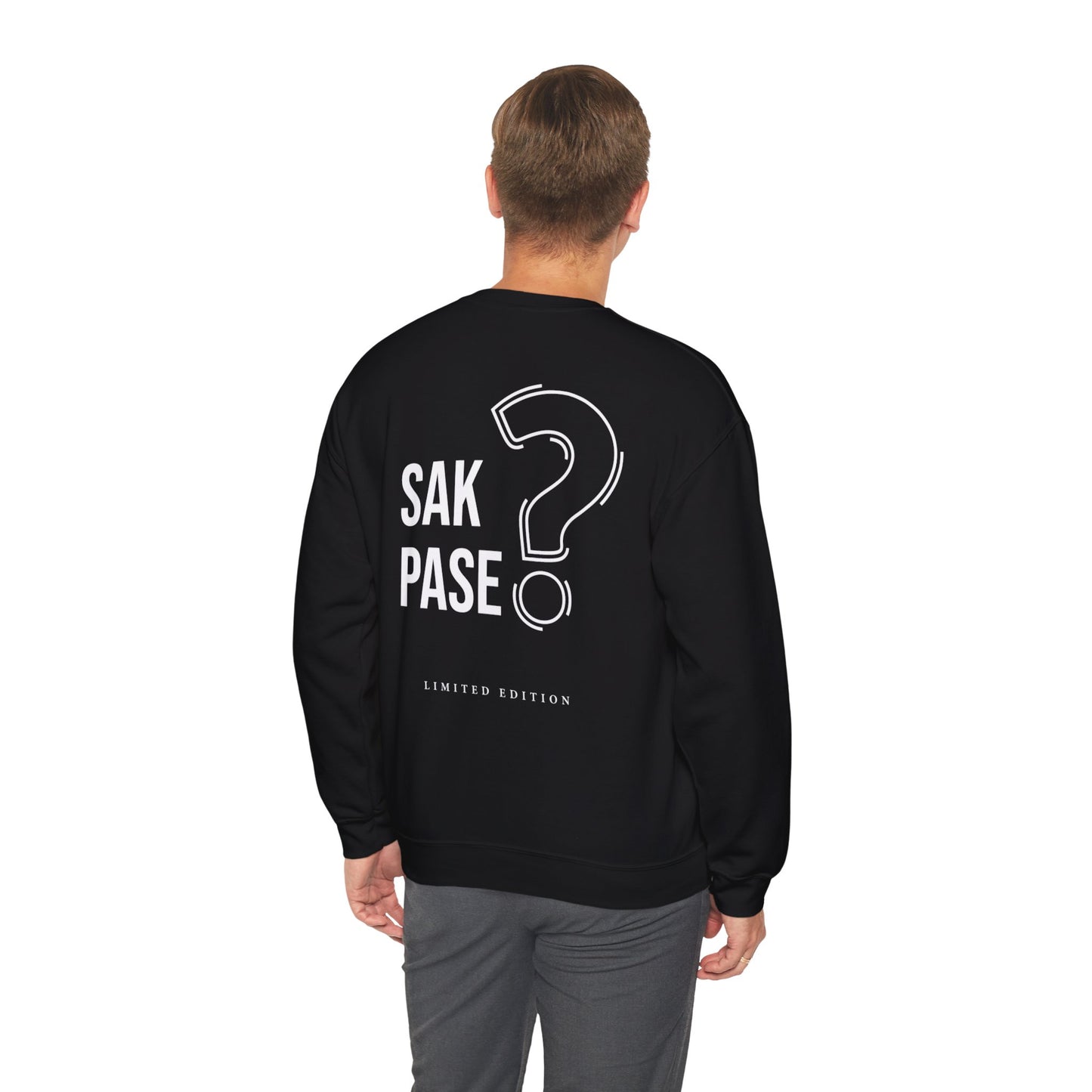 Sak Pase? Crewneck Sweatshirt — Limited Edition Haitian Creole Question Tee