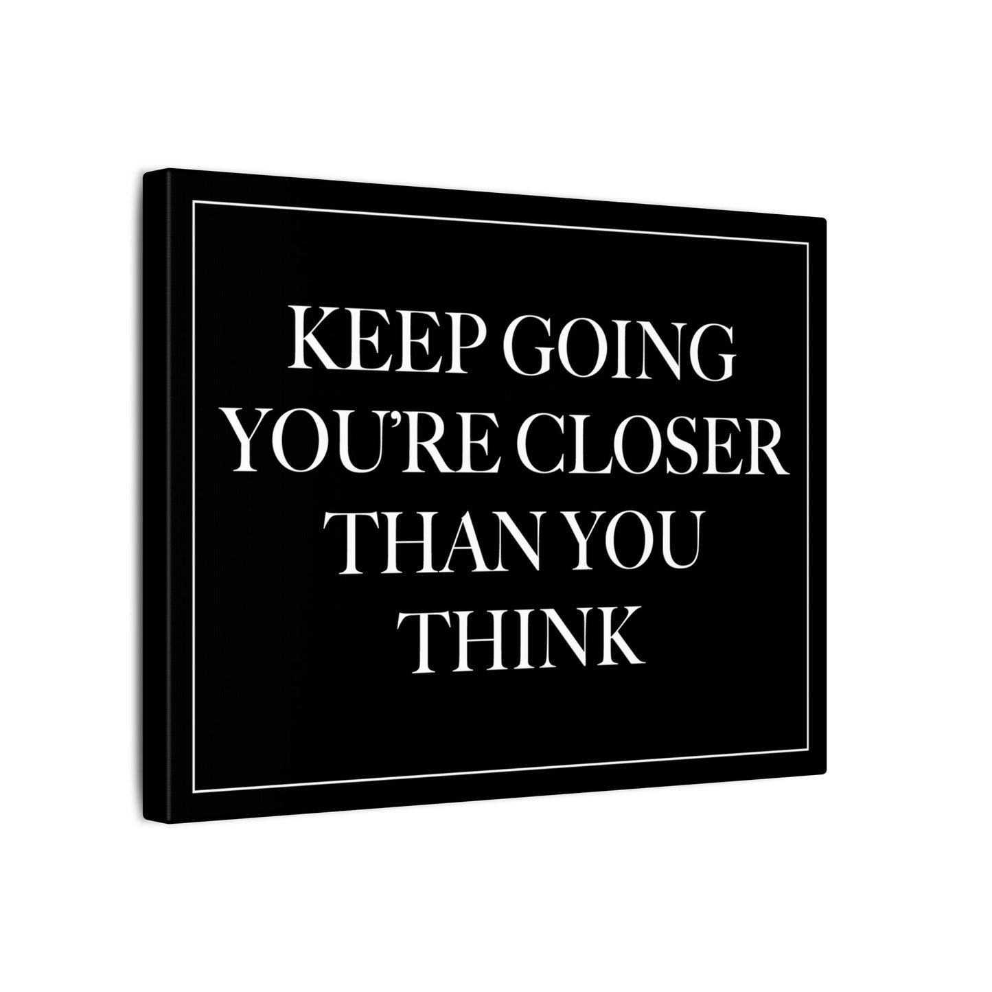 Motivational Wall Art Canvas - Inspirational Decor.