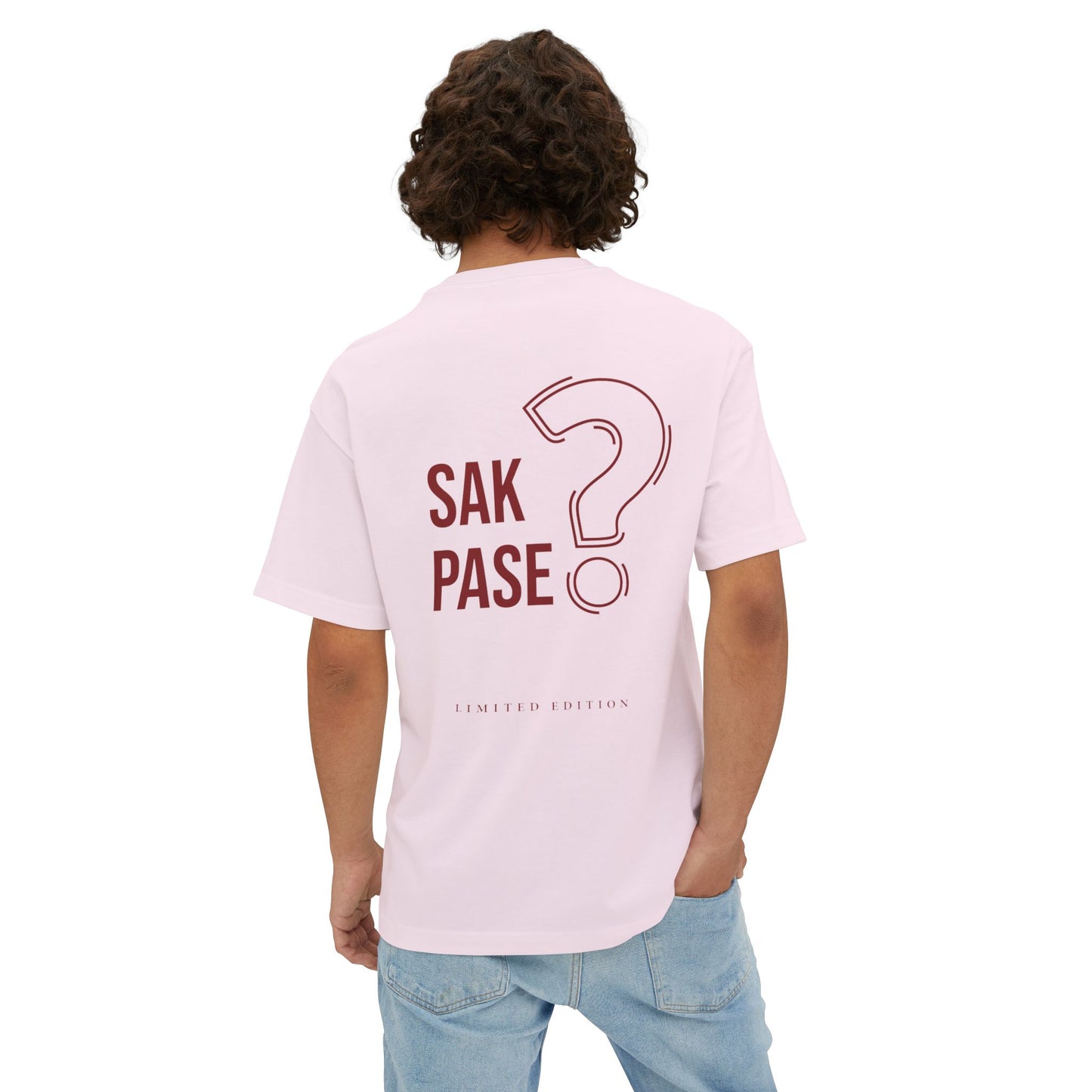 Oversized Tee - Sak Pase Haitian Slogan Limited Edition