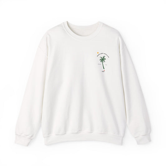 Tropical Paradise Sweatshirt - Unisex Heavy Blend Crewneck