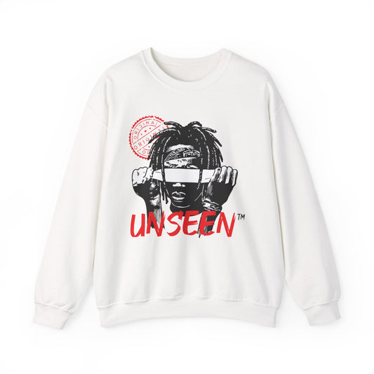 Unseen Graphic Sweatshirt— Streetwear Skull Mask Design