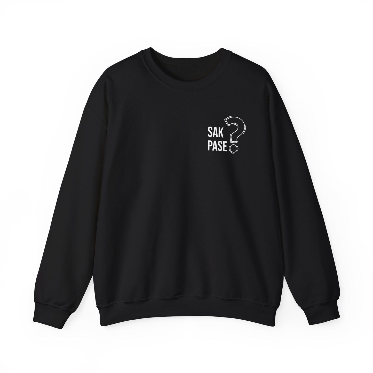 Sak Pase? Crewneck Sweatshirt — Limited Edition Haitian Creole Question Tee