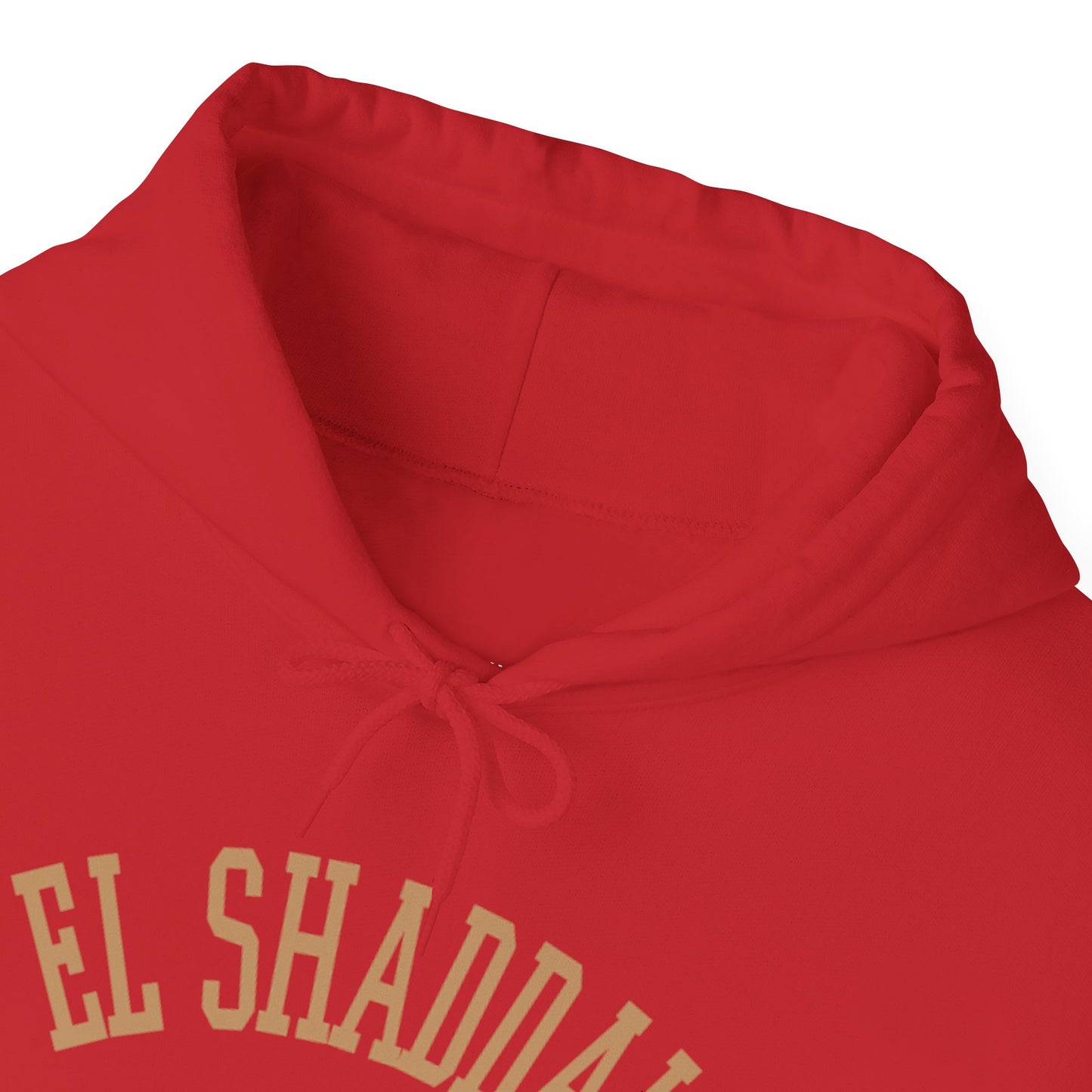 El Shaddai Unisex Heavy Blend™ Hoodie - Cozy Biblical Sweatshirt for Faith Lovers
