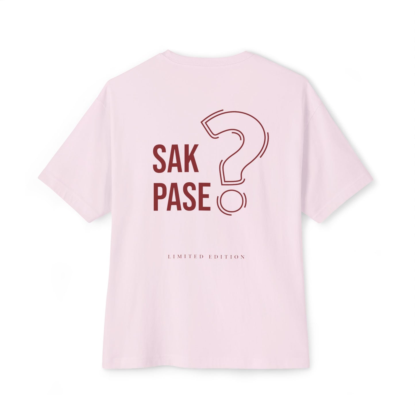 Oversized Tee - Sak Pase Haitian Slogan Limited Edition